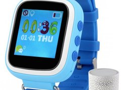 Ceas Smartwatch cu GPS Copii iUni Kid90, Telefon incorporat, Buton SOS, Bluetooth, LCD 1.44 Inch, Al